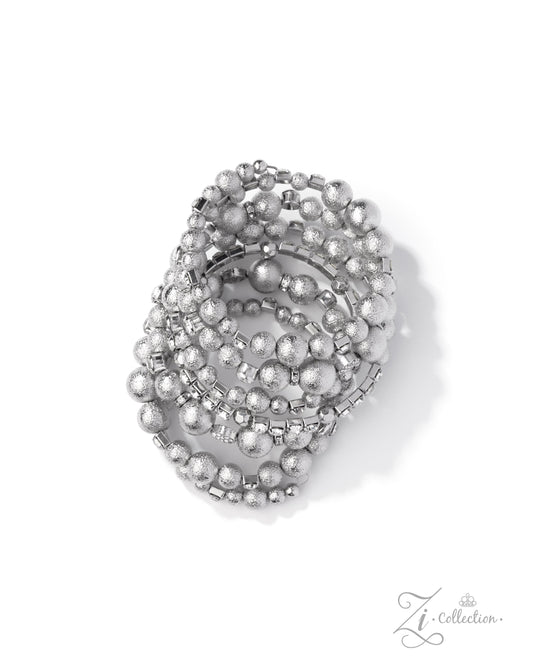 Contemplative Class - White Zi Bracelet