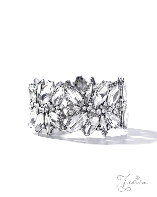 Composed Charm - White Zi Bracelet