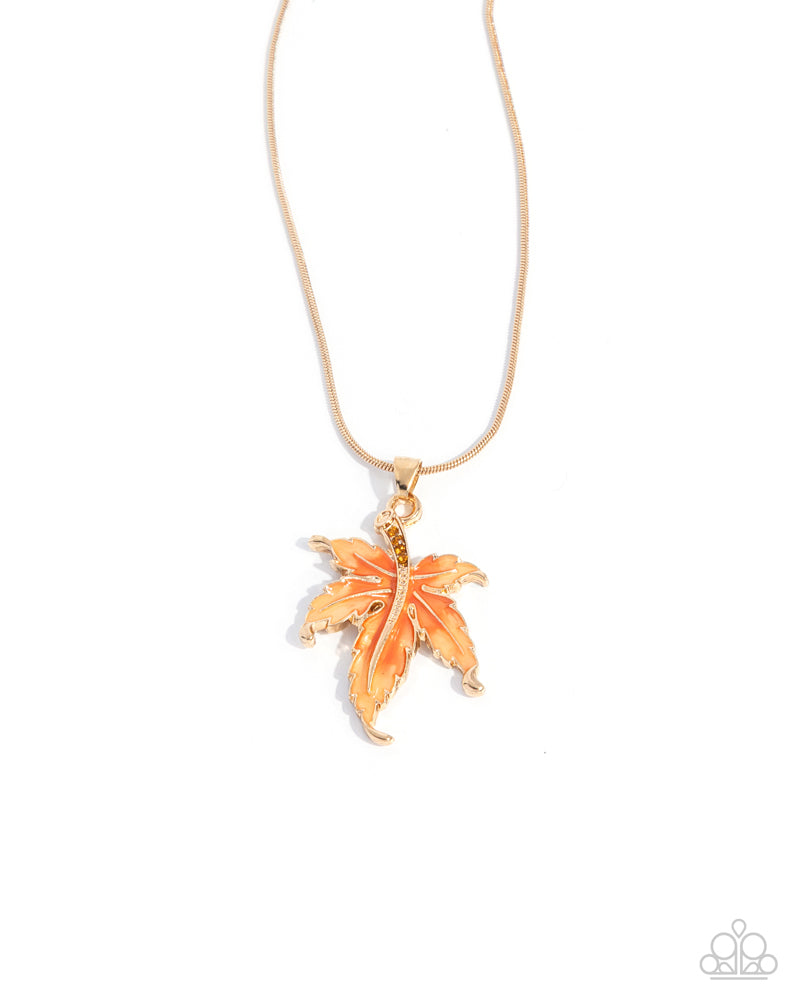 Leafy Lullaby - Orange