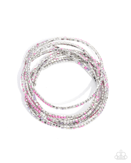 Candlelight Cascade - Purple