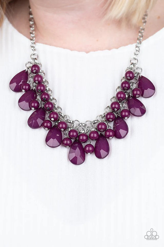Endless Effervescence - Purple Necklace