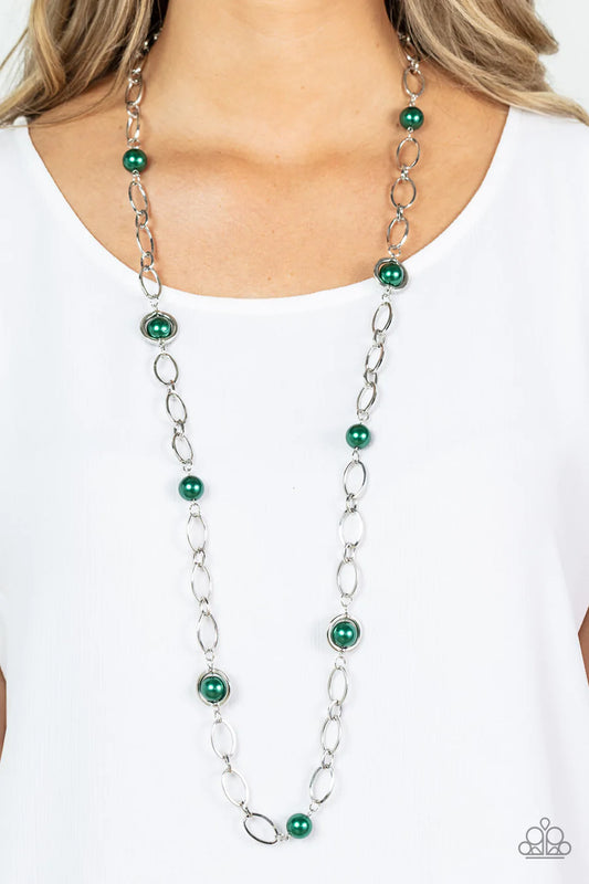Fundamental Fashion - Green Necklace