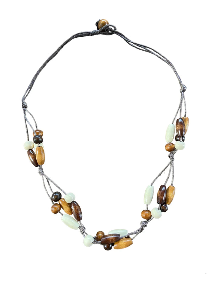 Outback Epic - Brown Necklace