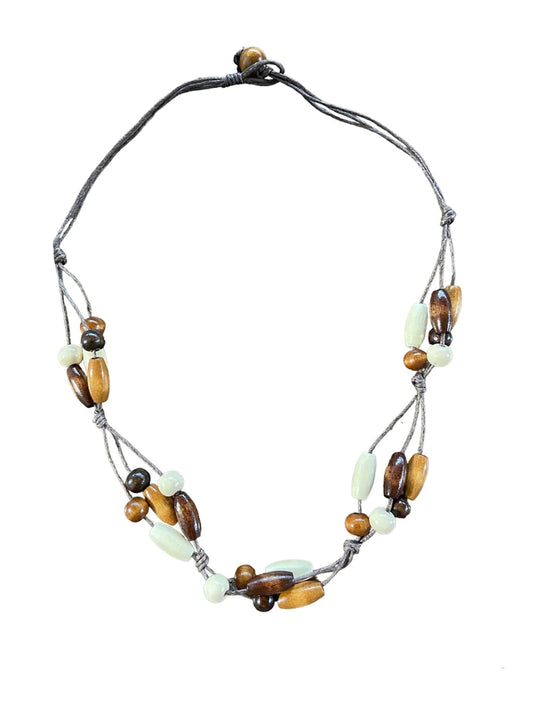 Outback Epic - Brown Necklace