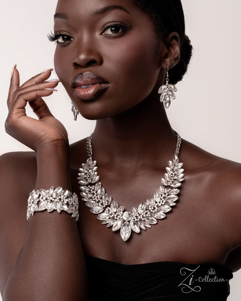 Composed Charm - White Zi Bracelet