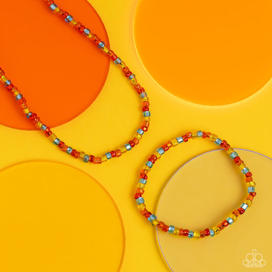 Colorfully GLASSY - Red Set