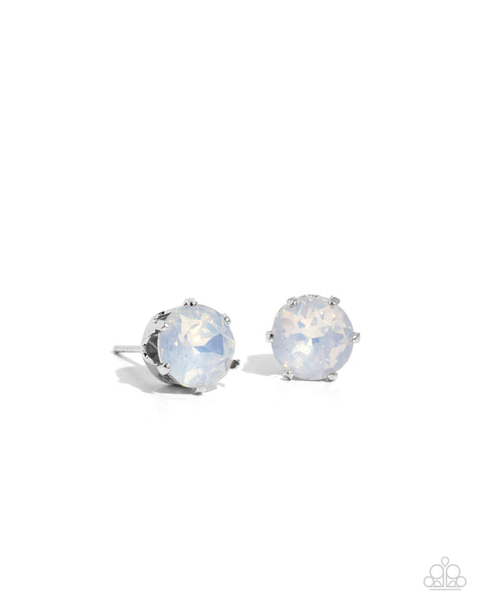 Breathtaking October Birthstone - White