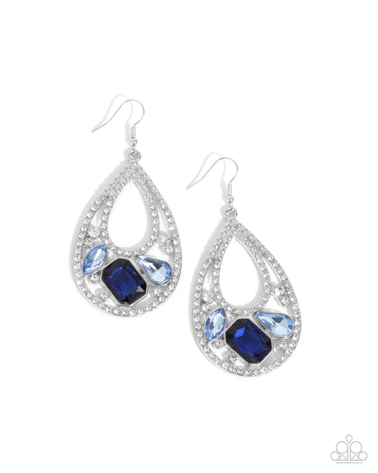 Teardrop Trifecta - Blue