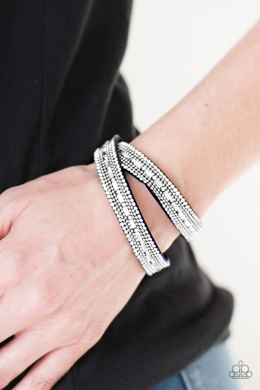 Shimmer and Sass (Urban Bracelet) - Blue