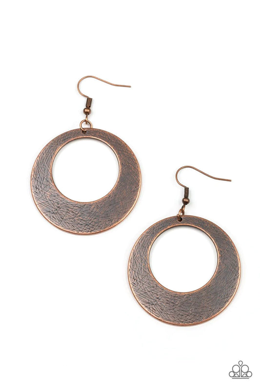 Outer Plains - Copper Earring