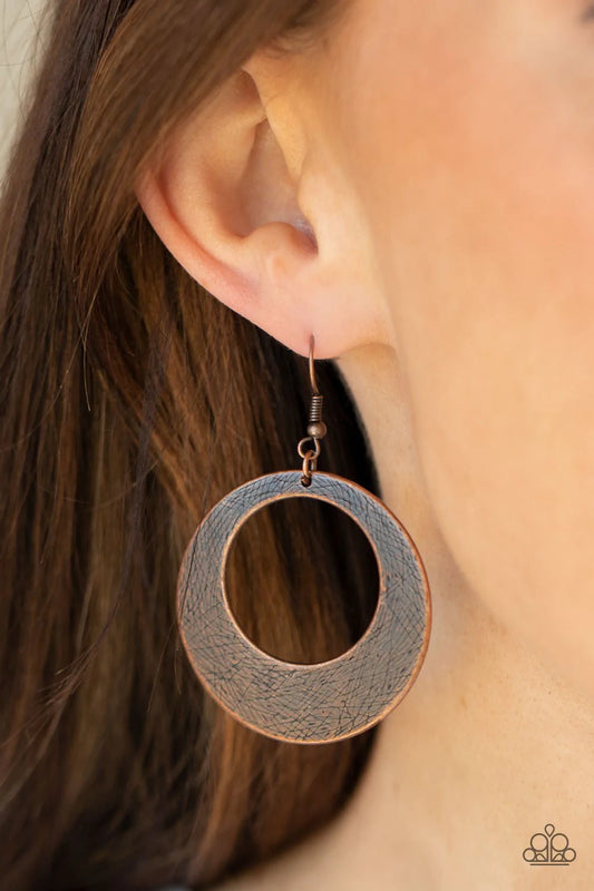 Outer Plains - Copper Earring